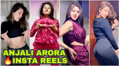 anjali sexy|Anjali Arora HOTTEST INSTAGRAM REELS